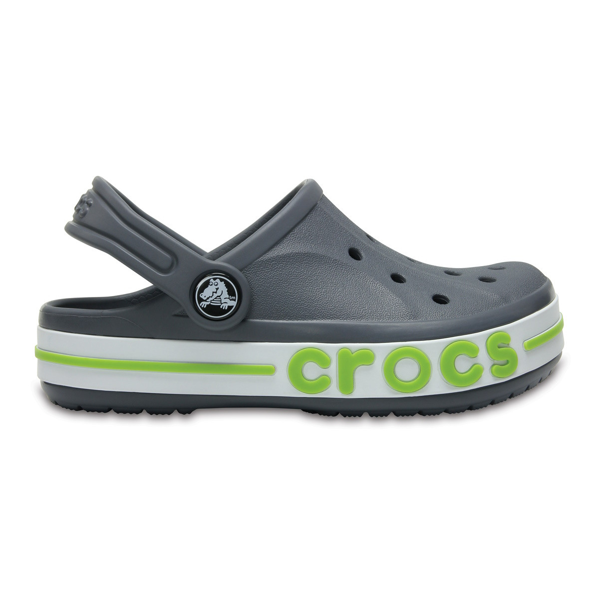 Saboti Crocs Kids\' Bayaband Clog Gri - Charcoal