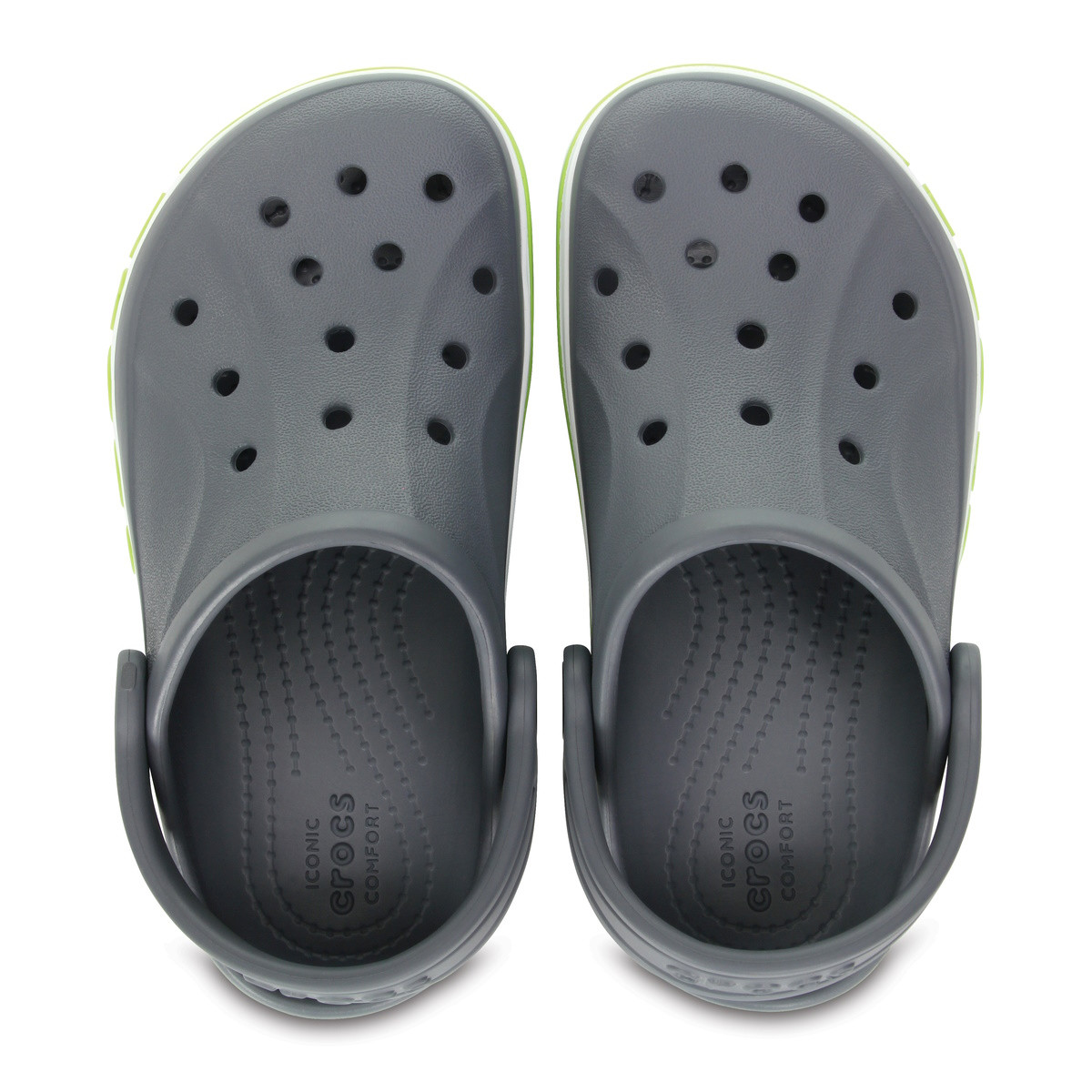 Saboti Crocs Kids\' Bayaband Clog Gri - Charcoal - 3 | YEO