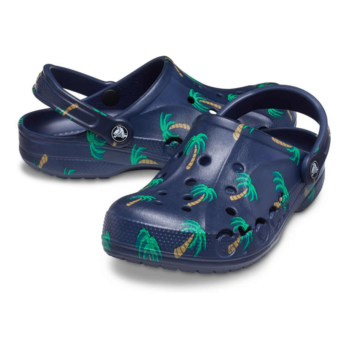 Saboti Crocs Baya Seasonal Printed Clog Albastru - Navy