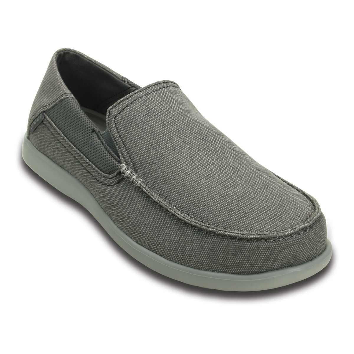 Pantofi Crocs Men\'s Santa Cruz 2 Luxe Gri - Charcoal/Light Grey - 2 | YEO
