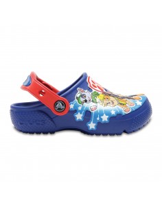 Saboti Crocs Boys' Fun Lab... Albastru - Blue Jean 2