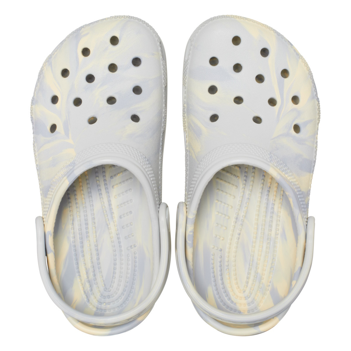 Saboti Crocs Classic Toddler Marbled Clog Gri - Atmosphere/Multi - 4 | YEO