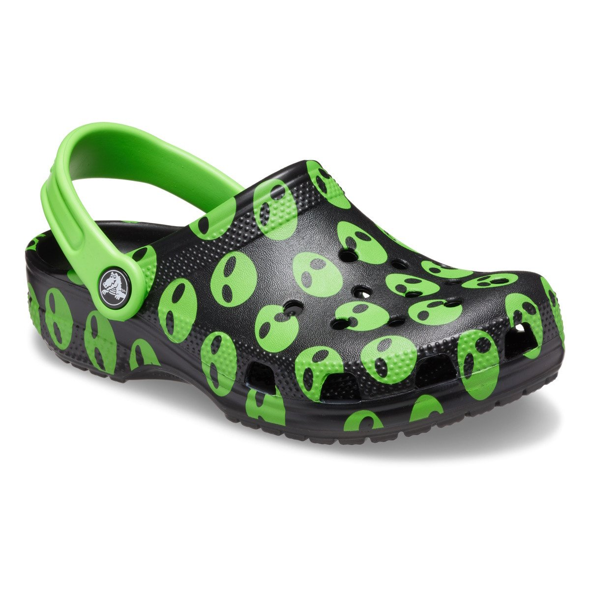 Saboti Crocs Classic Easy Icon Clog Kids Negru - Black - 1 | YEO