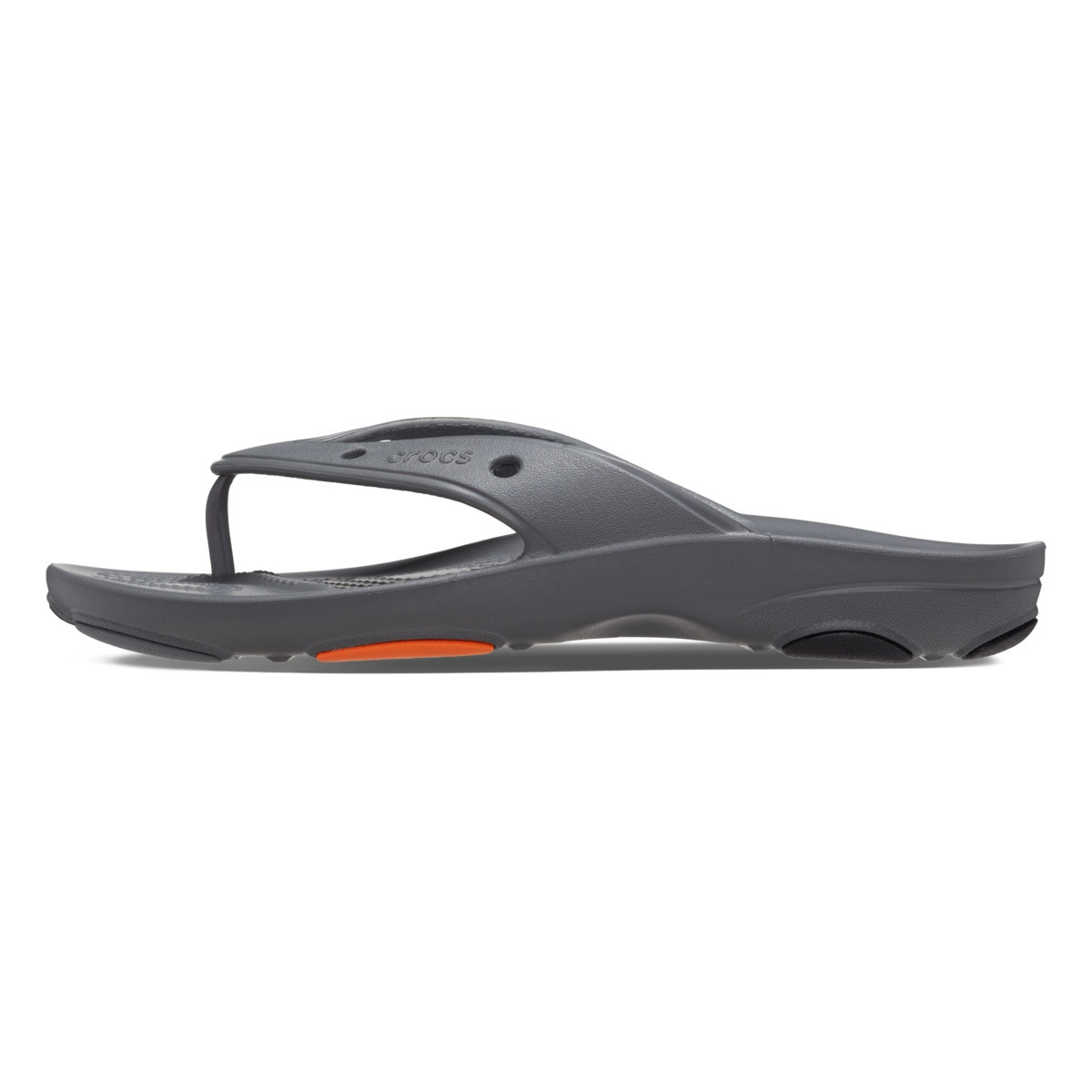 Slapi Crocs Classic All-Terrain Flip Gri - Slate Grey - 2 | YEO