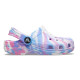 Saboti Crocs Classic Toddler Marbled Clog Culoare Multicolor - White/Pink