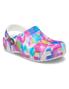 Saboti Crocs Classic... Multicolor - Pink/White 2