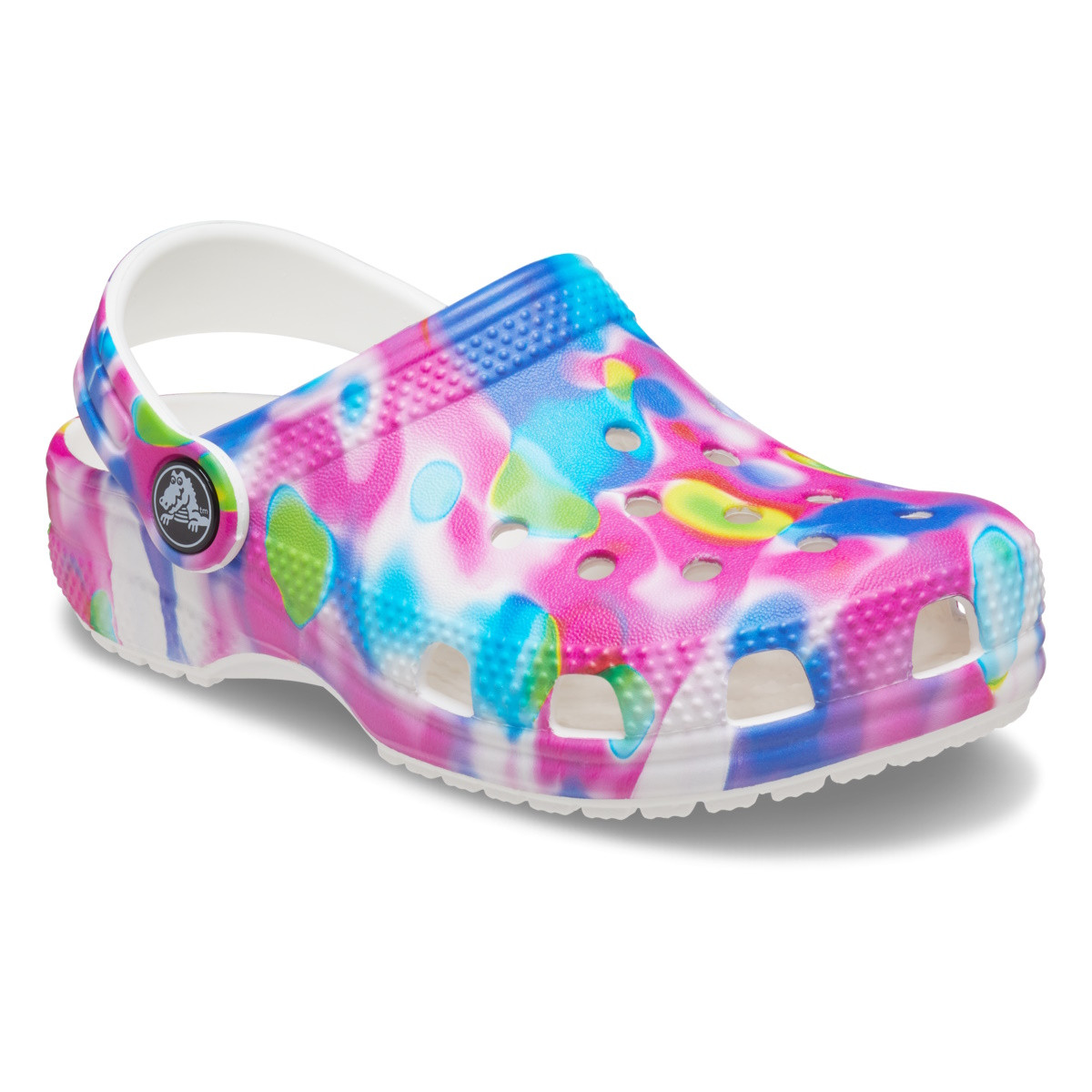 Saboti Crocs Classic Classic Solarized Clog Kids Multicolor - Pink/White - 1 | YEO