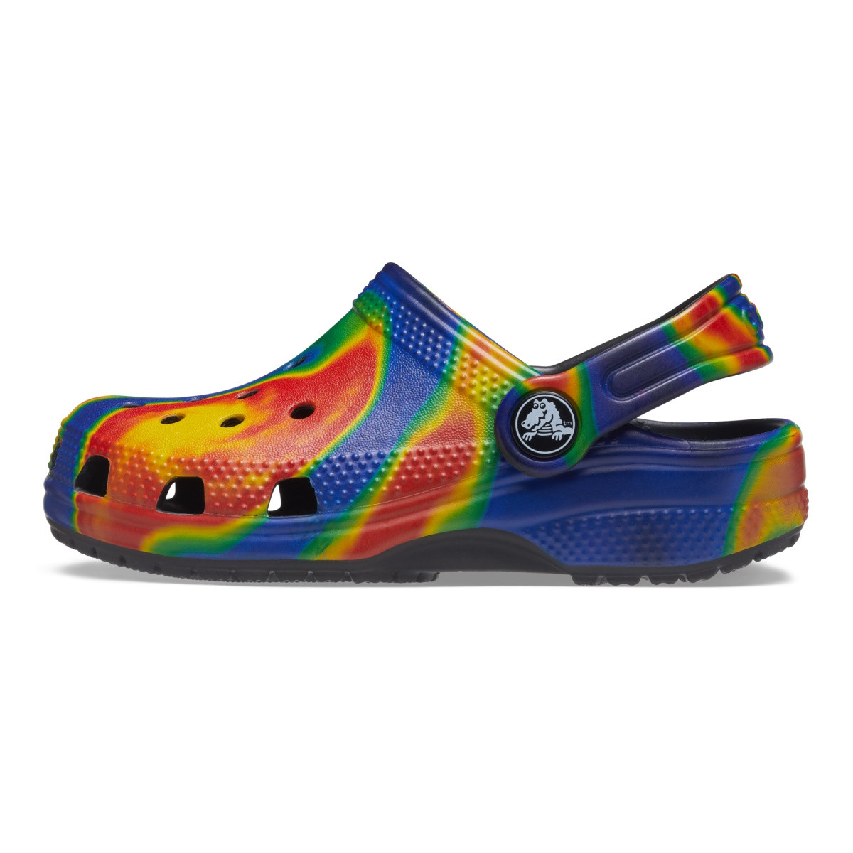 Saboti Crocs Classic Classic Solarized Clog Toddlers Multicolor - Black/Navy - 1 | YEO