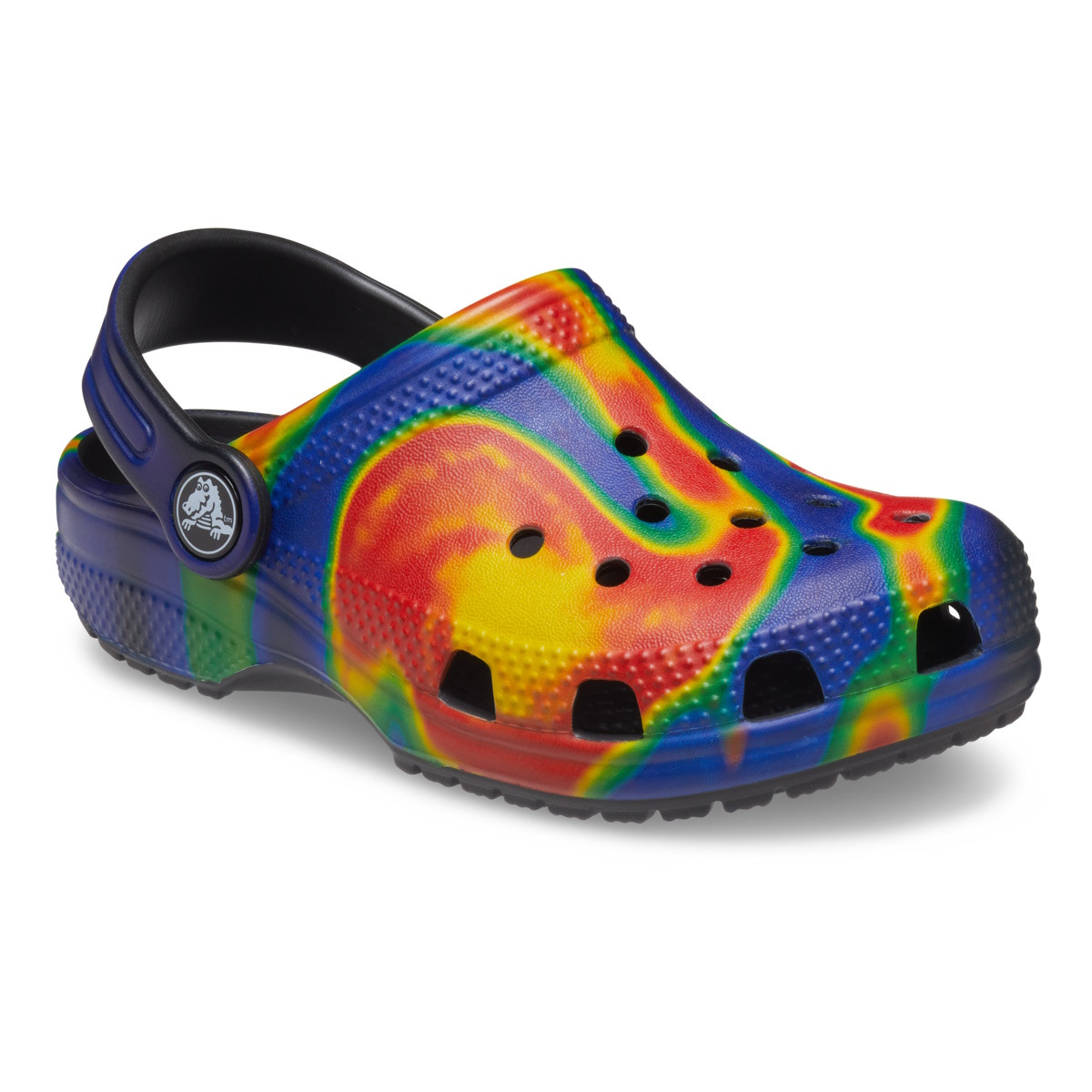 Saboti Crocs Classic Classic Solarized Clog Toddlers Multicolor - Black/Navy - 2 | YEO