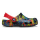 Saboți Crocs Classic Tie-Dye Graphic New Clog Toddlers Culoare Multicolor - Turq Tonic/Multi