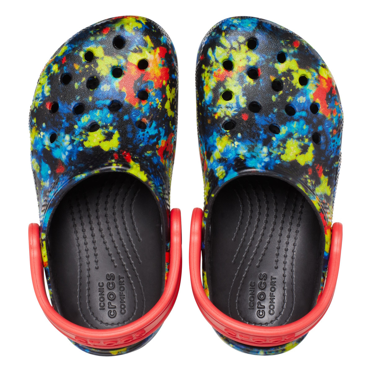 Saboți Crocs Classic Tie-Dye Graphic New Clog Toddlers Multicolor - Turq Tonic/Multi - 4 | YEO