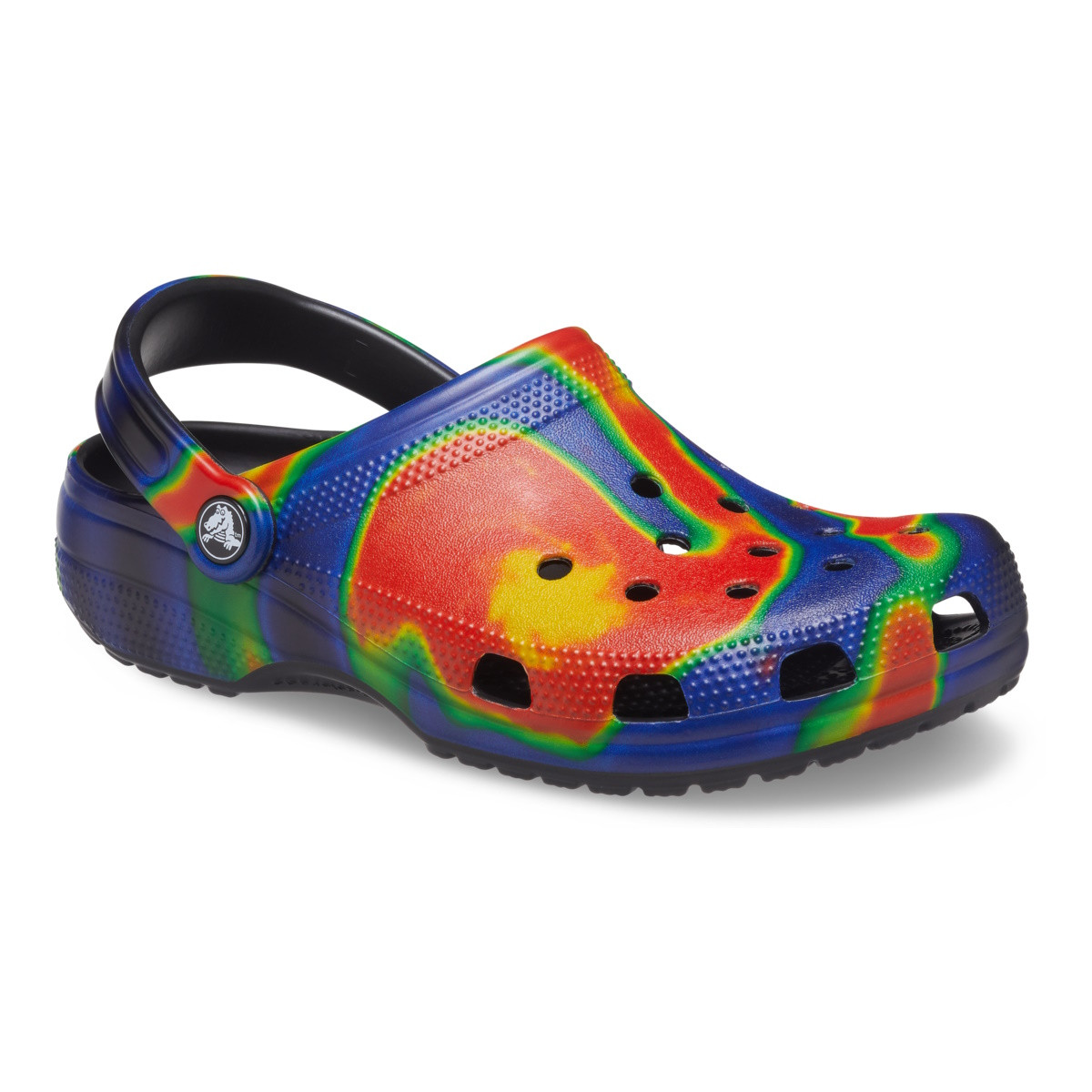 Saboti Classic Crocs Solarized Clog Multicolor - Black/Navy - 1 | YEO