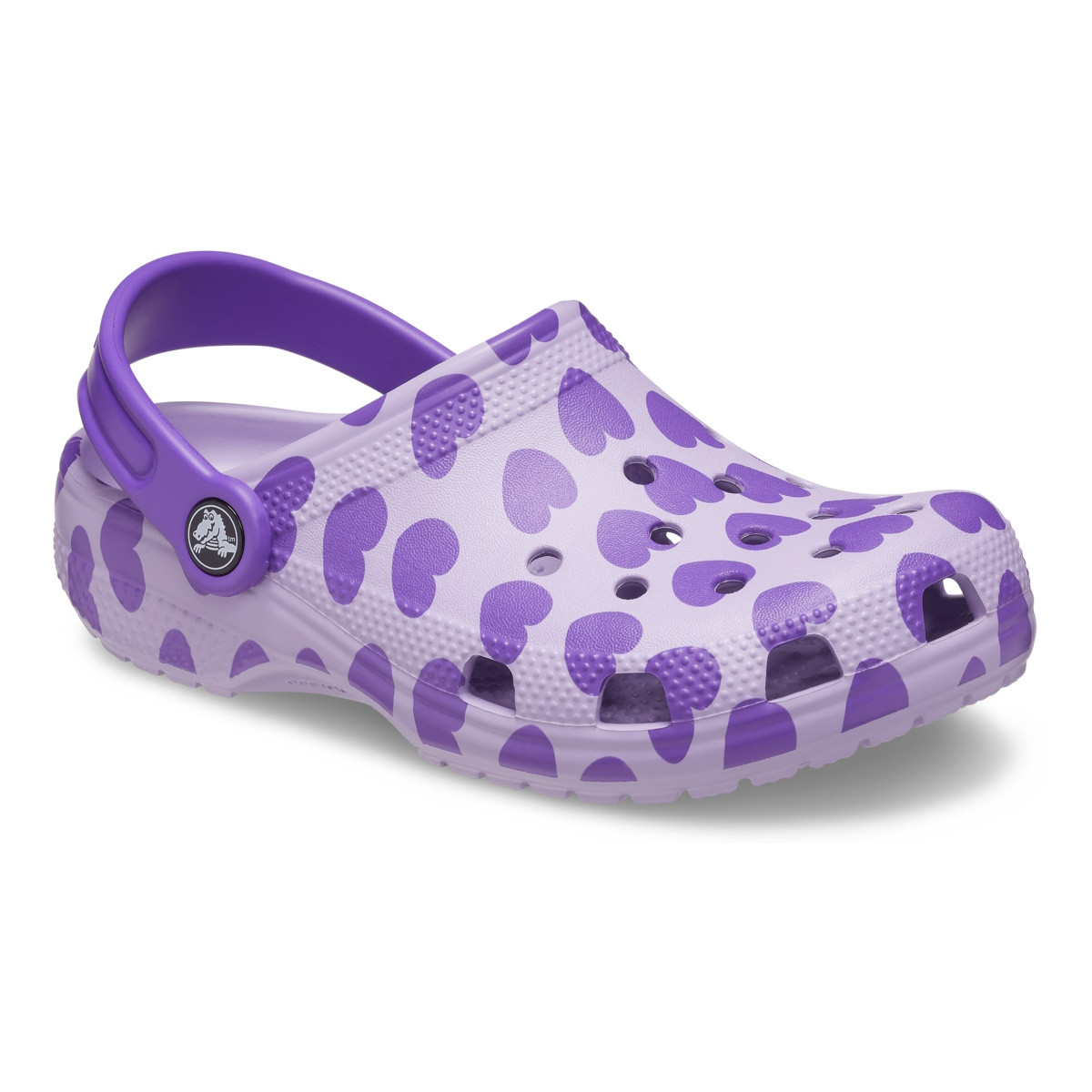 Saboti Crocs Classic Easy Icon Clog Kids Mov - Lavender - 1 | YEO