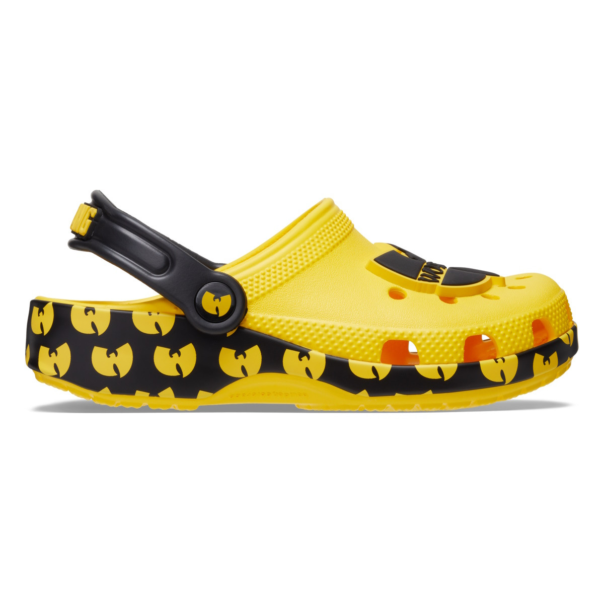 Saboti Crocs Classic Wu-Tang Clan Clog Kids Multicolor - Yellow/Black - 3 | YEO