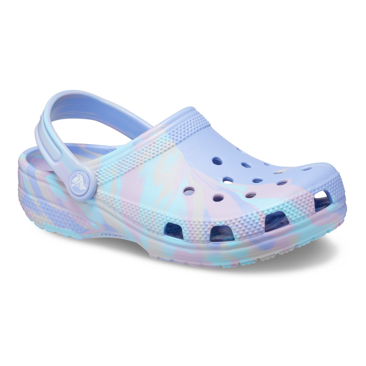 Saboti Crocs Classic Toddler Marbled Clog Mov - Moon Jelly/Multi - 2 | YEO