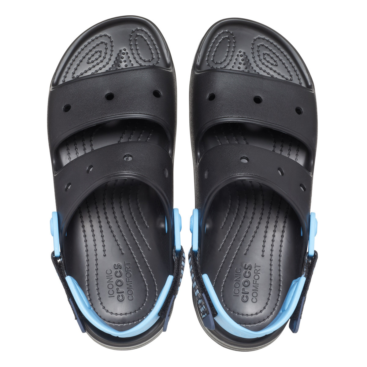 Sandale Crocs Classic All Terrain Sandal Negru - Black/Oxygen - 4 | YEO