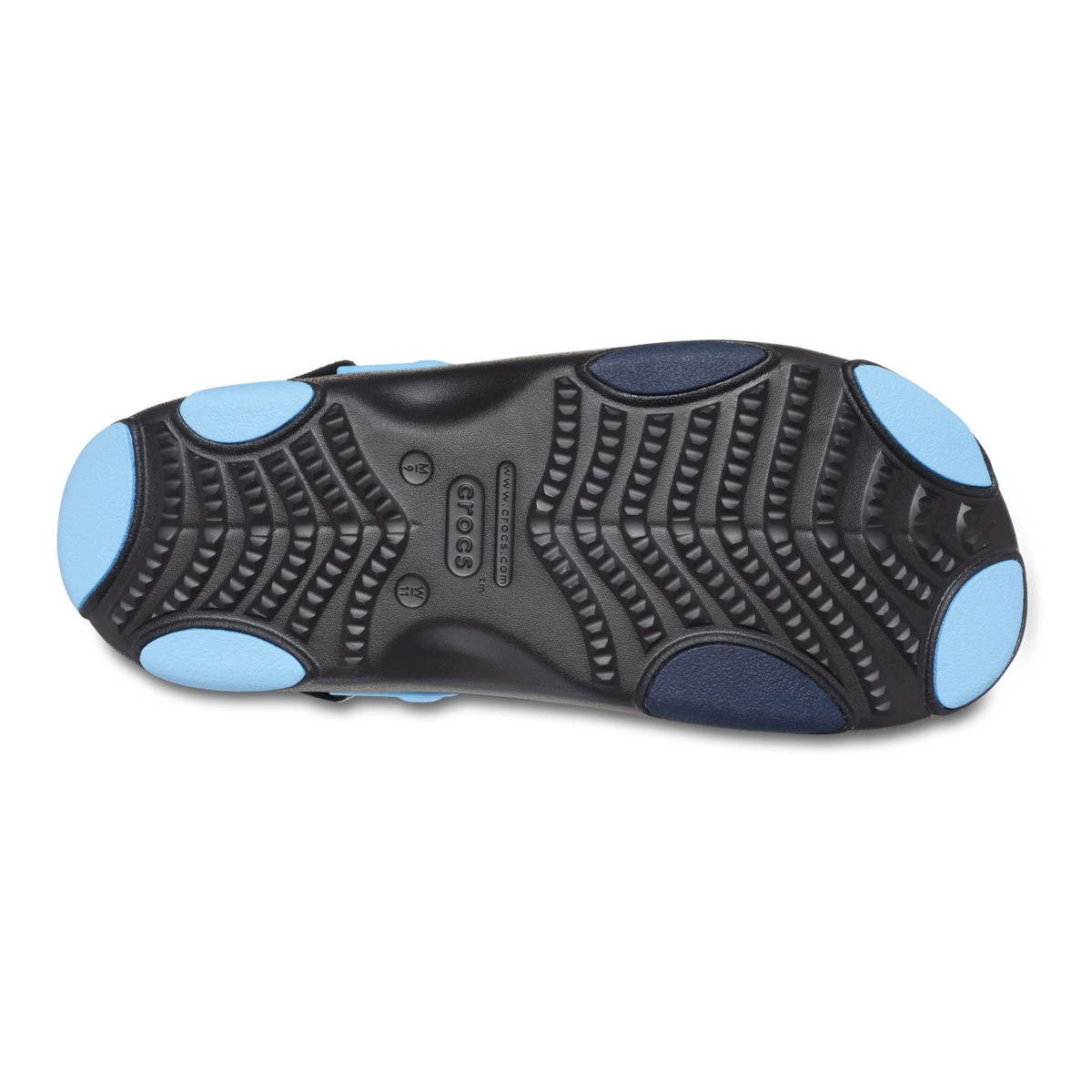 Sandale Crocs Classic All Terrain Sandal Negru - Black/Oxygen - 5 | YEO