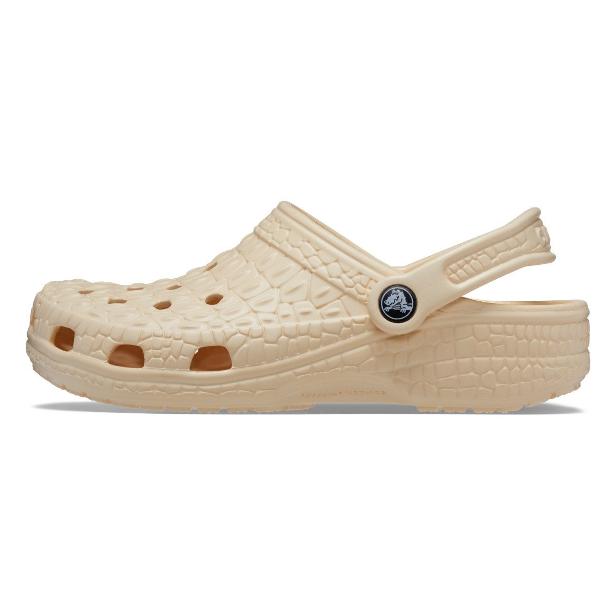 Saboti Crocs Classic Crocskin Clog Bej - Vanilla - 2 | YEO