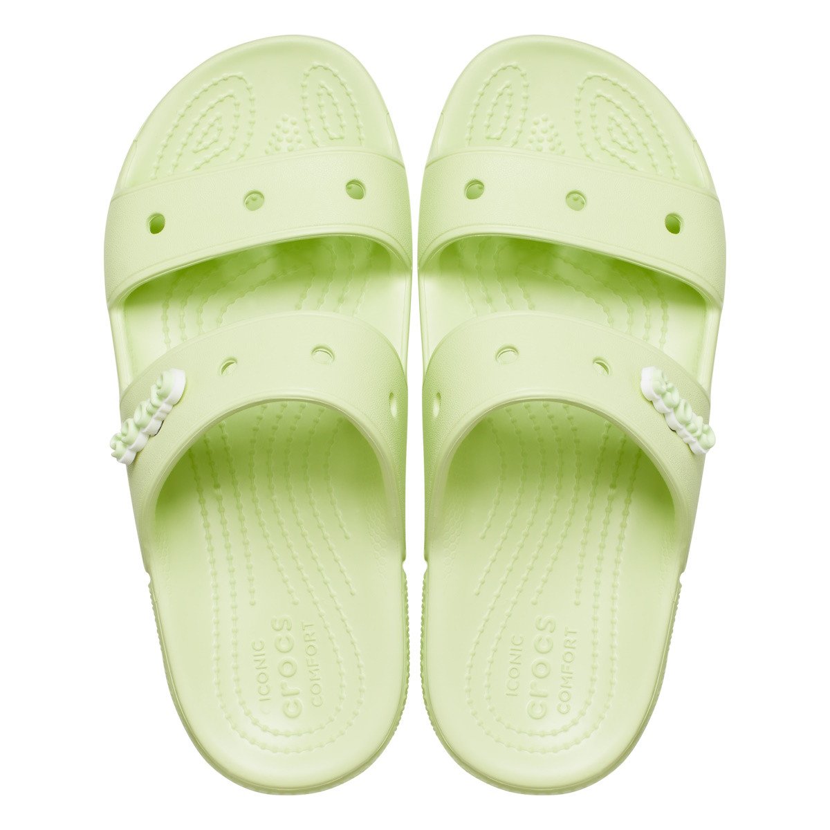 Papuci Crocs Classic Crocs Sandal Verde - Celery