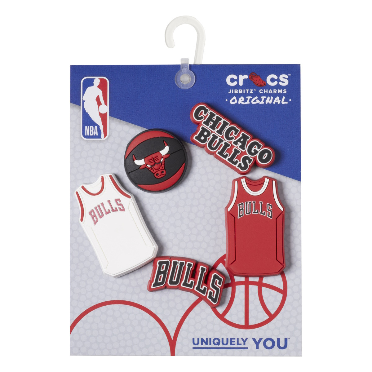 Jibbitz Crocs NBA Chicago Bulls 5 Pack - 3 | YEO