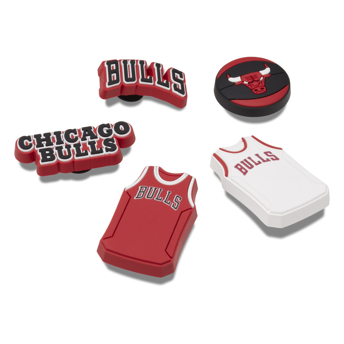 Jibbitz Crocs NBA Chicago Bulls 5 Pack - 1 | YEO
