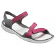 Sandale Crocs Swiftwater Webbing Sandal Culoare Roz - Paradise Pink/Smoke