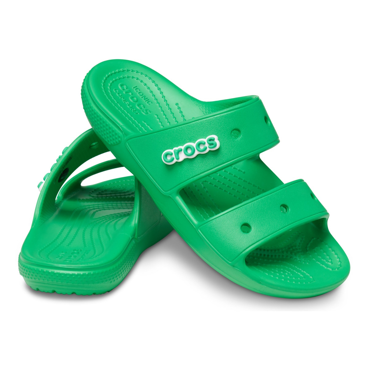 Papuci Crocs Classic Crocs Sandal Verde - Grass Green - 3 | YEO