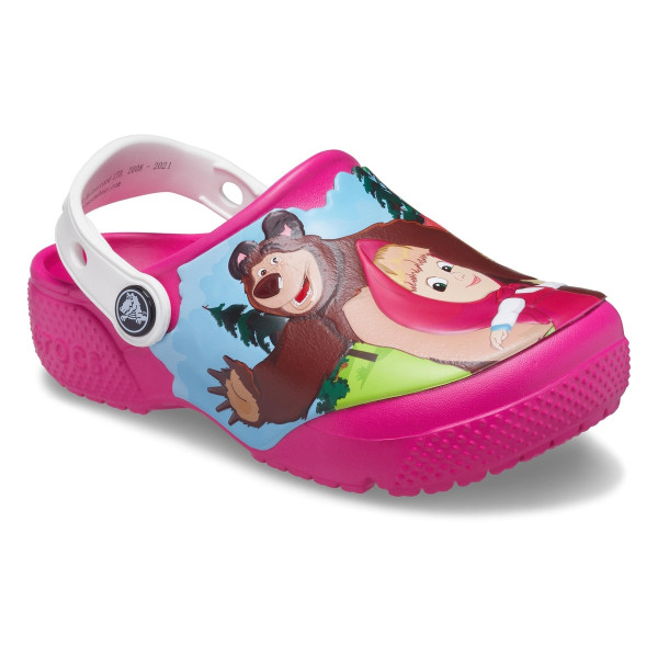 Saboti Crocs Fun Lab Masha Bear Patch...