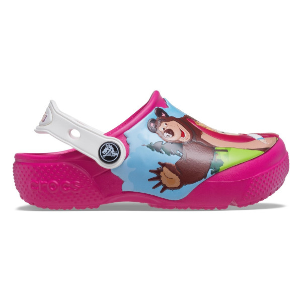 Saboti Crocs Fun Lab Masha Bear Patch...