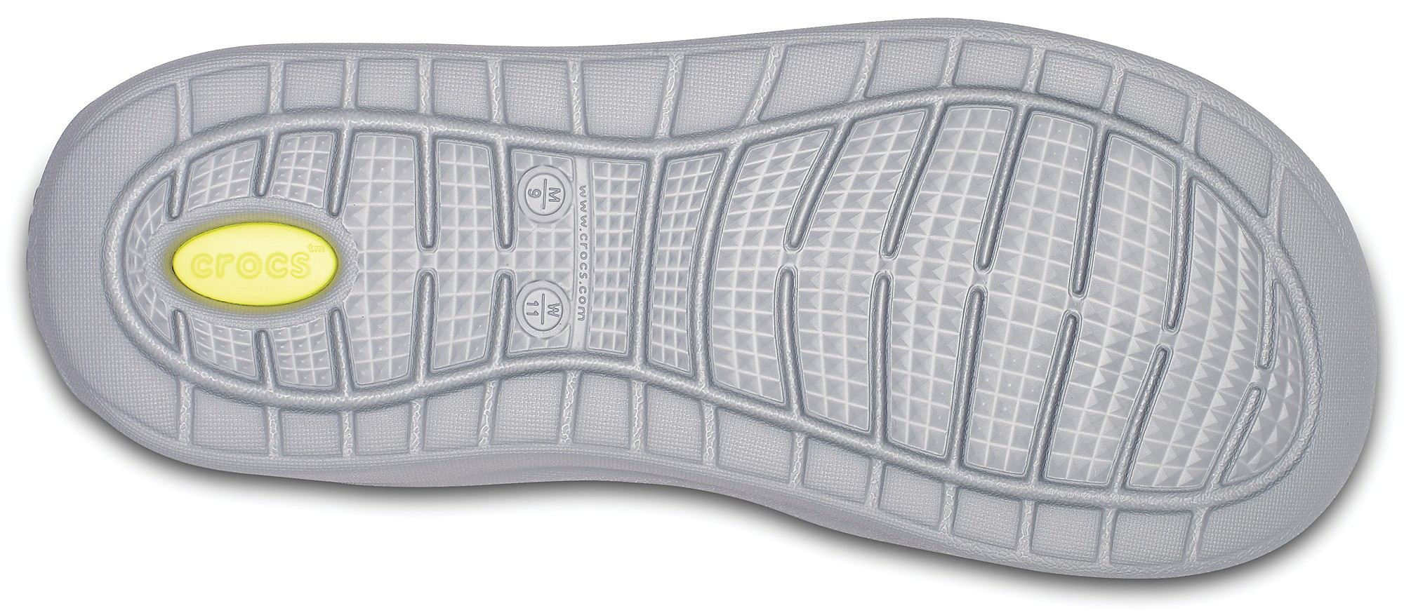 Slapi Crocs LiteRide Flip Gri - Slate Grey/Light Grey - 2 | YEO