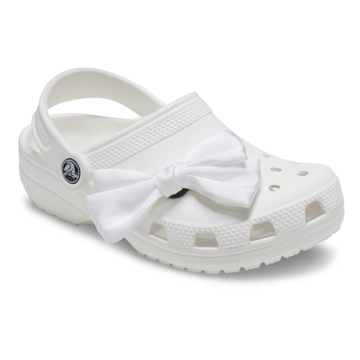 Jibbitz Crocs Oversized Regal White Bow - 2 | YEO