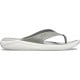 Slapi Crocs LiteRide Flip Culoare Gri - Smoke/White