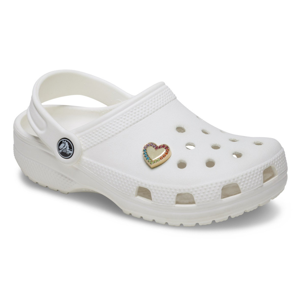 Jibbitz Crocs Festival Gold Encrusted Heart - 2 | YEO