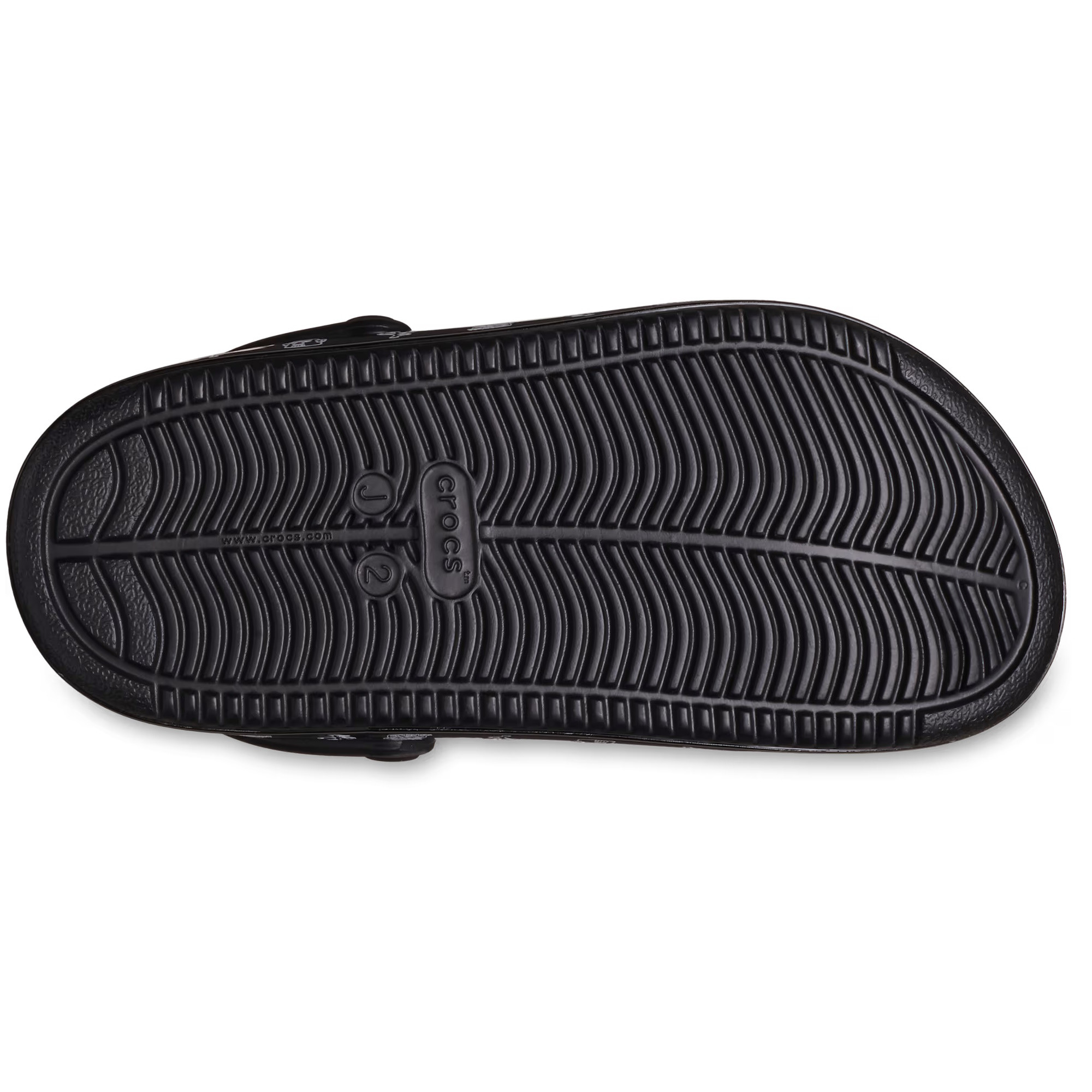 Saboti Crocs Spongebob Multi Off Court Clog Kids Negru - Black