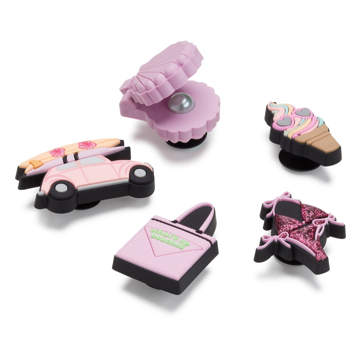 Jibbitz Crocs Girly Beach Trip 5 Pack - 1 | YEO