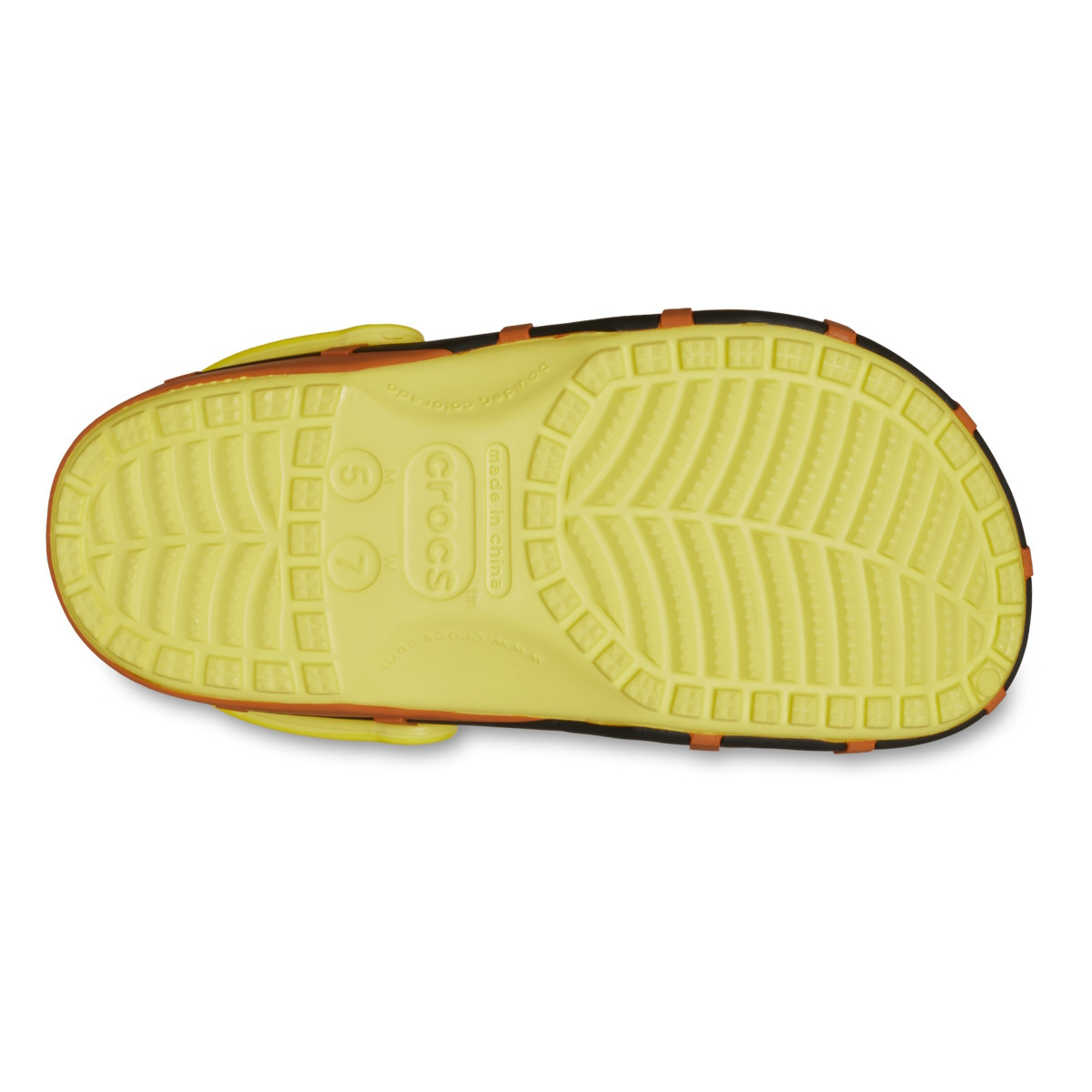 Saboti Crocs Spongebob Classic Clog Galben - Banana