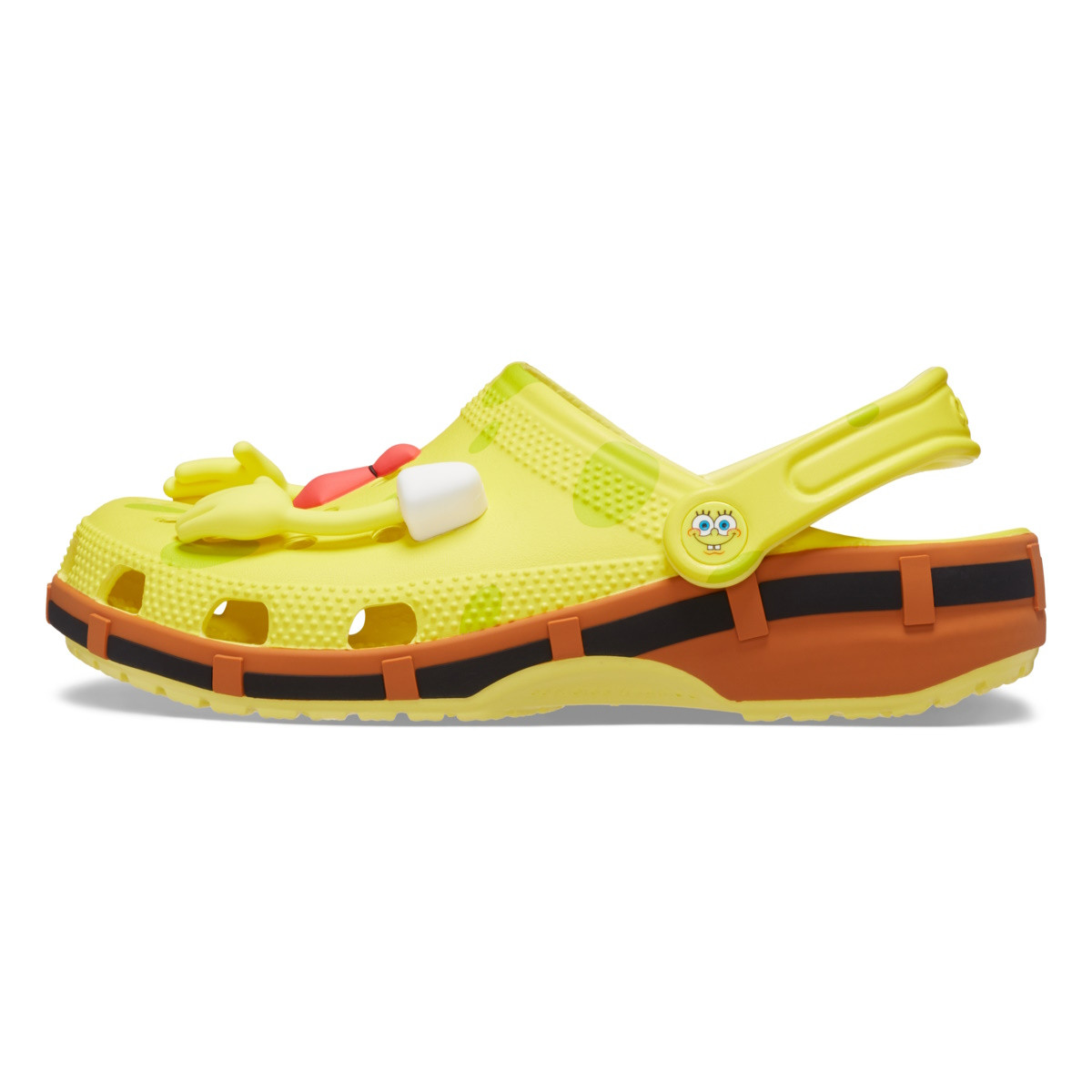 Saboti Crocs Spongebob Classic Clog Galben - Banana - 4 | YEO