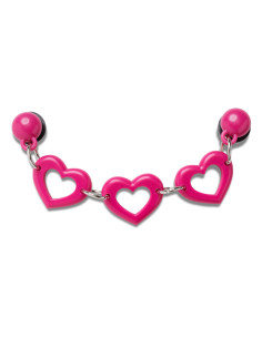 Jibbitz Crocs 70s Heart Chain Roz - Pink 2