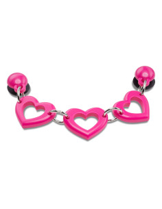 Jibbitz Crocs 70s Heart Chain Roz - Pink