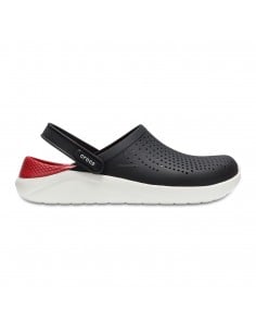 Saboti Crocs LiteRide Clog Negru - Black/White