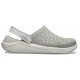 Saboti Crocs LiteRide Clog Culoare Gri - Smoke/White