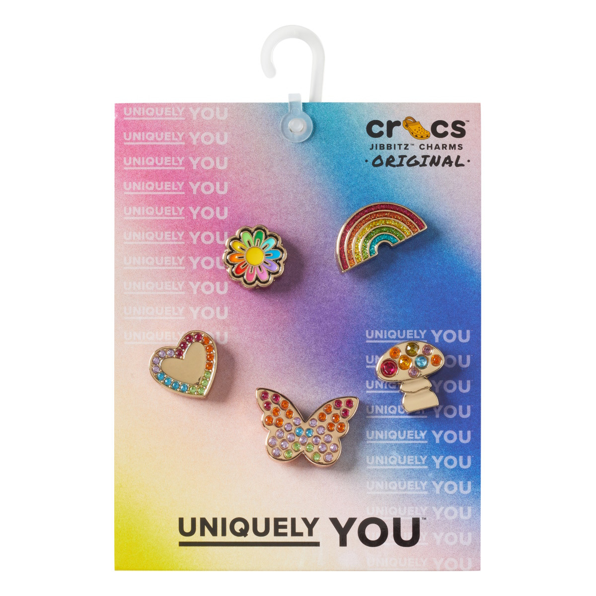 Jibbitz Crocs Rainbow Elevated Festival 5 Pack - 1 | YEO