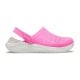 Saboti Crocs LiteRide Clog Culoare Roz - Electric Pink/White