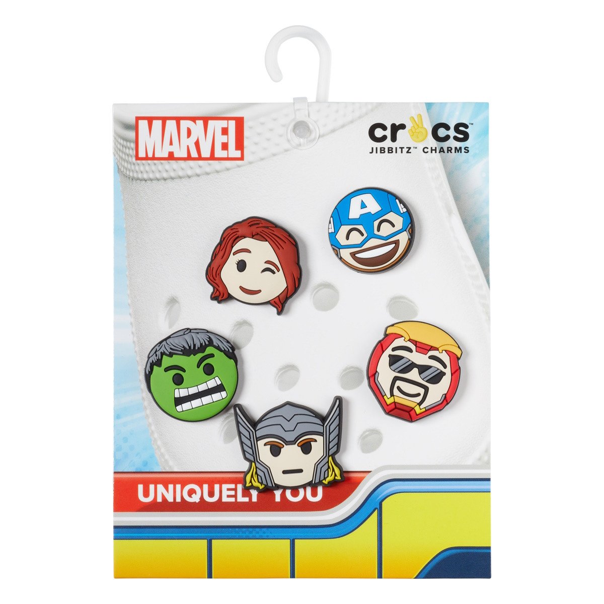 Jibbitz Crocs Avengers Emojis 5 Pack - 1 | YEO