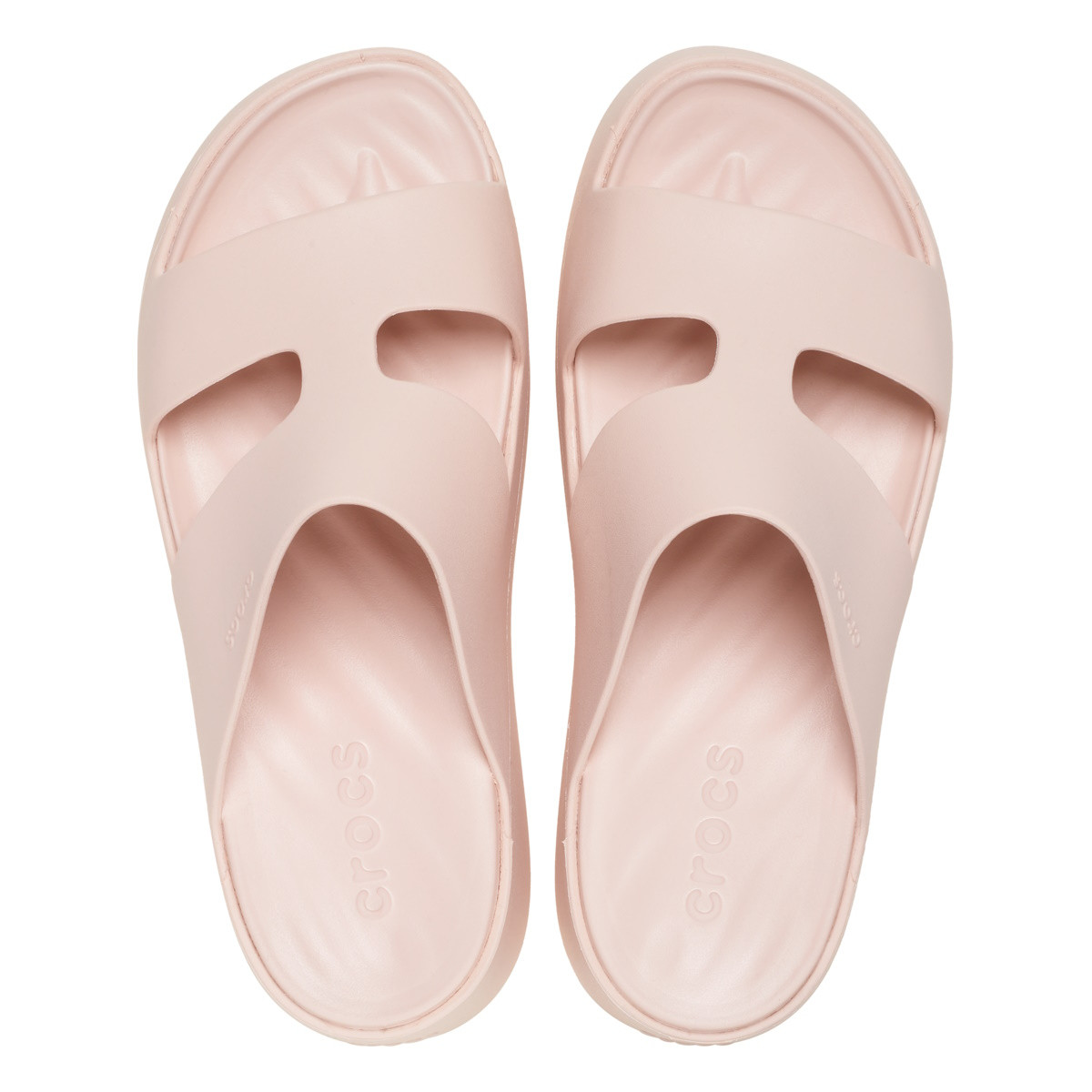 Papuci Crocs Getaway Platform H-Strap Roz - Quartz - 3 | YEO