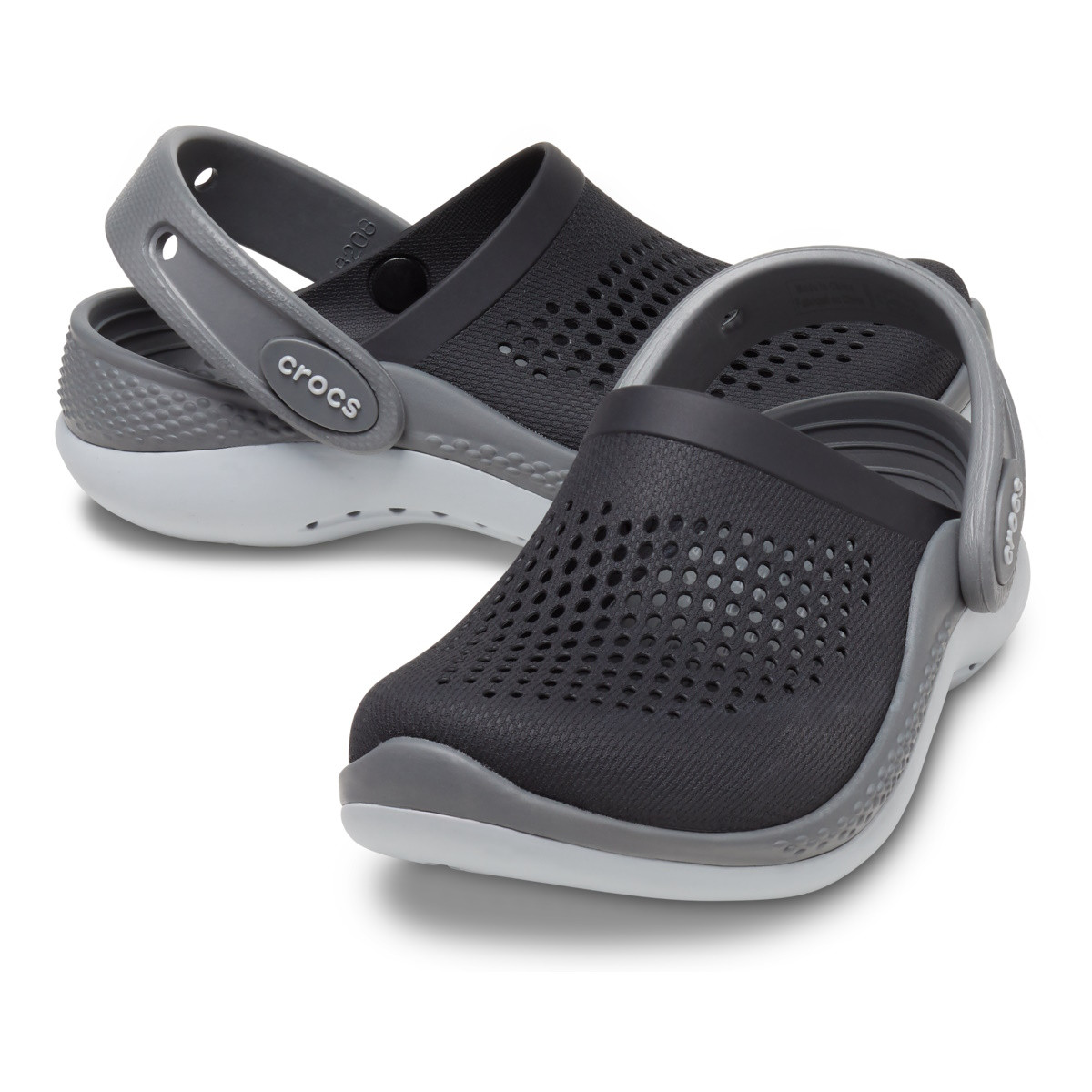 Saboți Crocs LiteRide 360 Clog Toddlers Negru - Black/Slate Grey - 3 | YEO