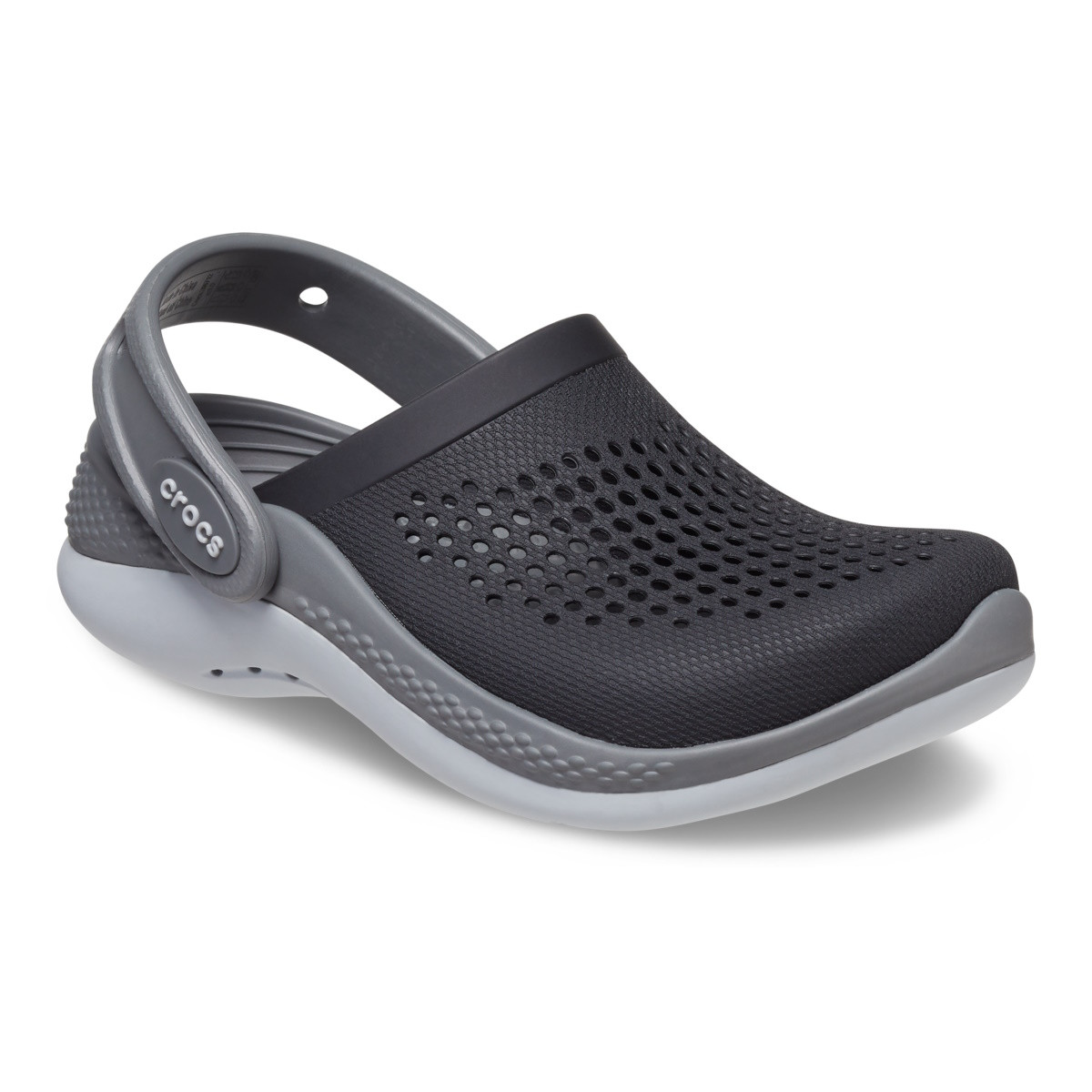 Saboți Crocs LiteRide 360 Clog Toddlers Negru - Black/Slate Grey - 1 | YEO