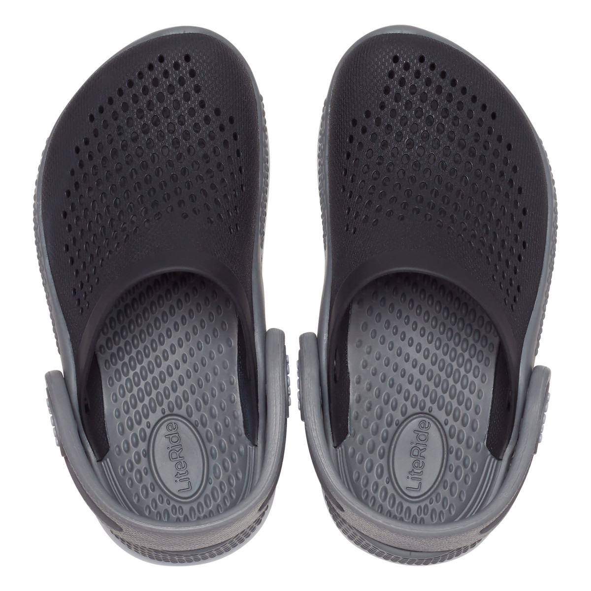 Saboți Crocs LiteRide 360 Clog Toddlers Negru - Black/Slate Grey - 4 | YEO