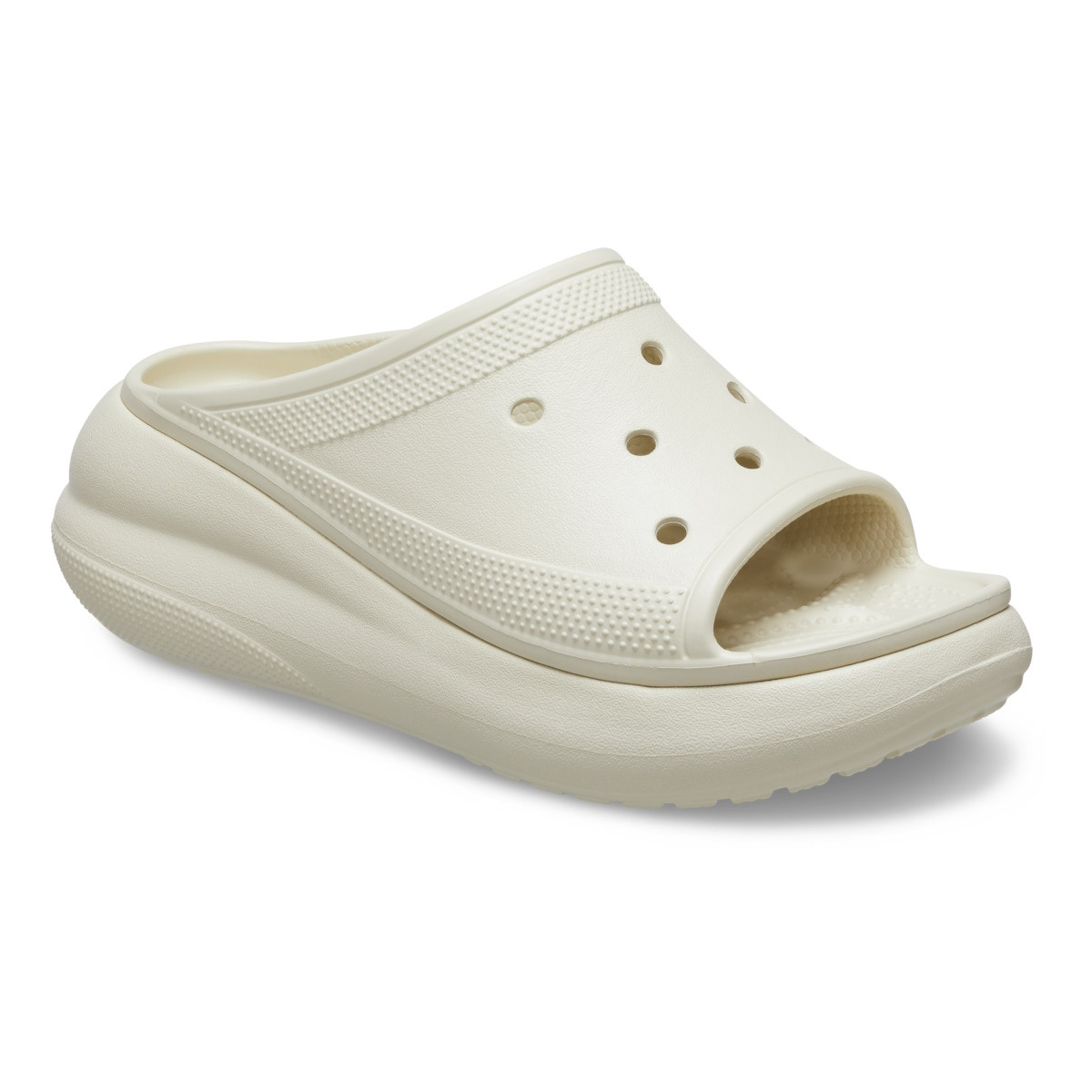 Papuci Crocs Classic Crush Slide Bej - Bone - 1 | YEO