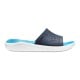 Papuci Crocs LiteRide Slide Culoare Albastru - Navy/White